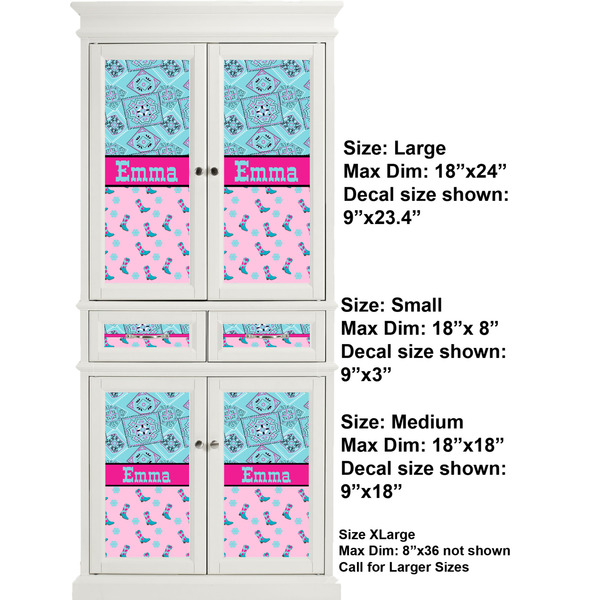 Cowgirl Full Cabinet (Show Sizes)