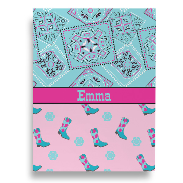 Cowgirl House Flags - Double Sided - FRONT