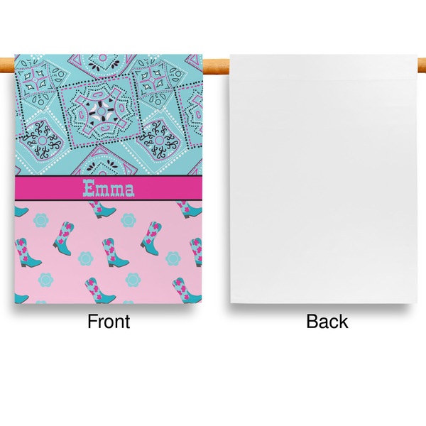 Cowgirl Garden Flags - Large - Single Sided - APPROVAL