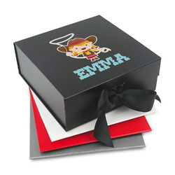 Cowgirl Gift Box with Magnetic Lid (Personalized)