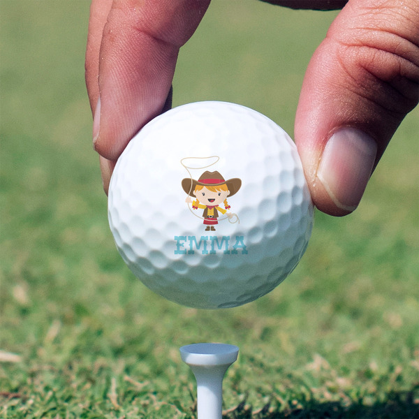 Cowgirl Golf Ball - Branded - Hand