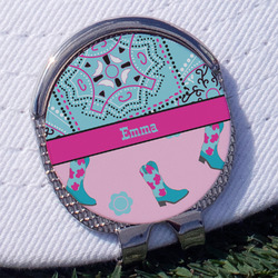 Cowgirl Golf Ball Marker - Hat Clip