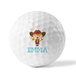 Cowgirl Personalized Golf Ball - Non-Branded - Set of 12 (Personalized)