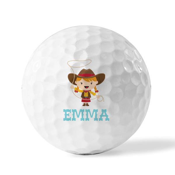 Cowgirl Golf Balls - Generic - Set of 12 - FRONT