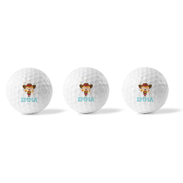 Cowgirl Golf Balls - Generic - Set of 3 - APPROVAL