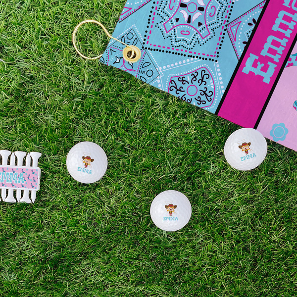 Cowgirl Golf Balls - Generic - Set of 3 - LIFESTYLE