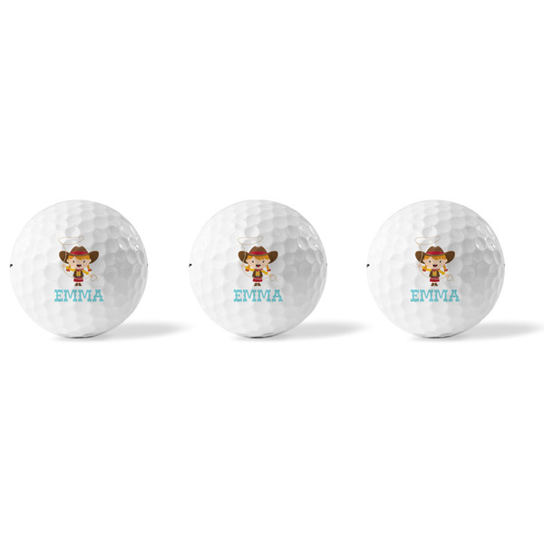 Cowgirl Golf Balls - Titleist - Set of 3 - APPROVAL