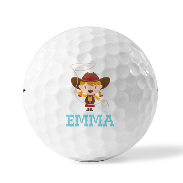 Cowgirl Golf Balls - Titleist - Set of 3 - FRONT