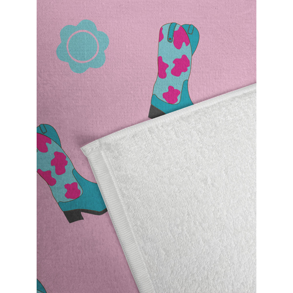 Cowgirl Golf Towel - Detail