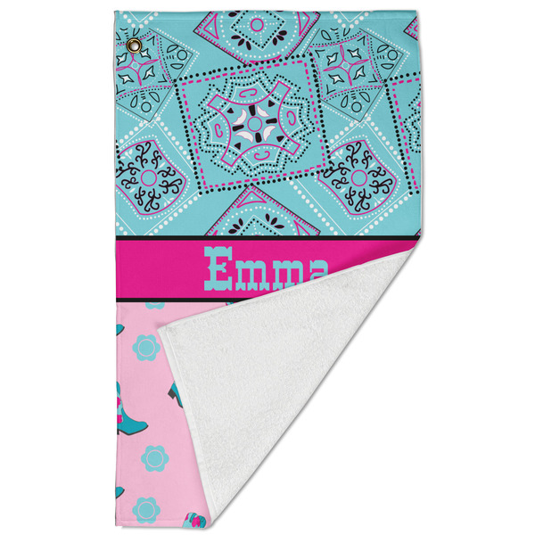 Cowgirl Golf Towel - Folded (Large)