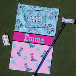Cowgirl Golf Towel Gift Set (Personalized)