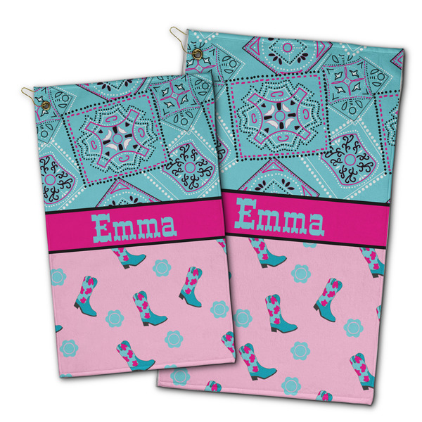 Cowgirl Golf Towel - PARENT (small and large)
