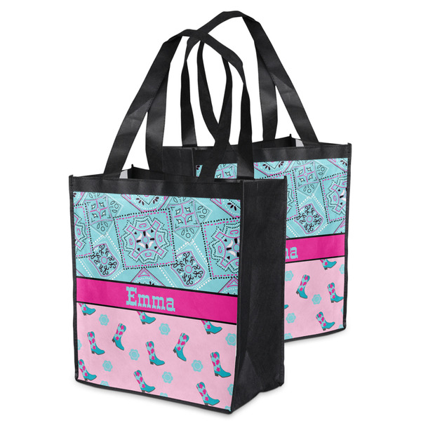 Cowgirl Grocery Bag - MAIN