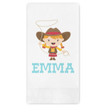 Cowgirl Guest Towels - Full Color (Personalized)