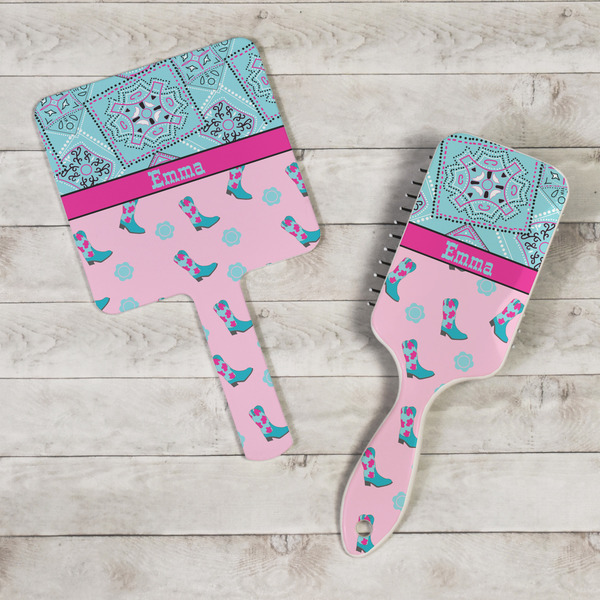 Cowgirl Hand Mirrors - In Context