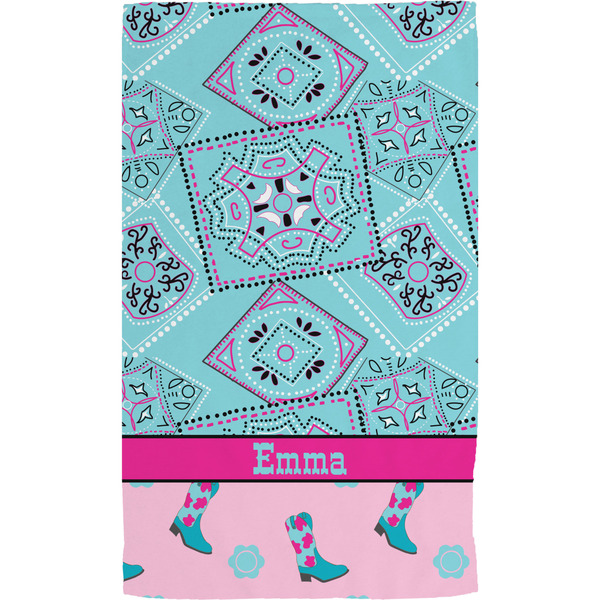 Cowgirl Hand Towel (Personalized)