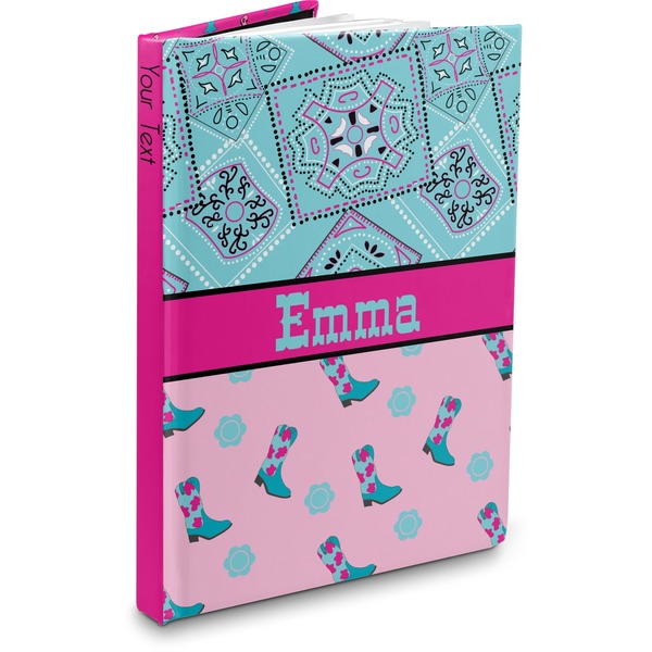 Custom Cowgirl Hardbound Journal - 5.75" x 8" (Personalized)