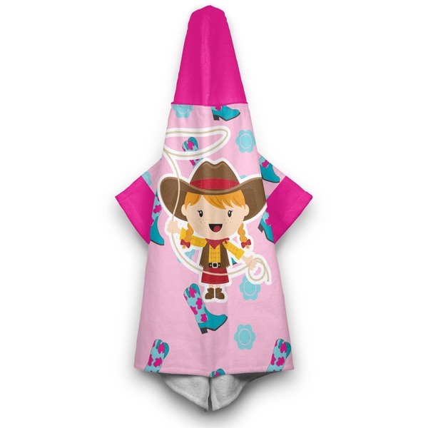 Cowgirl Hooded Towel - Hanging