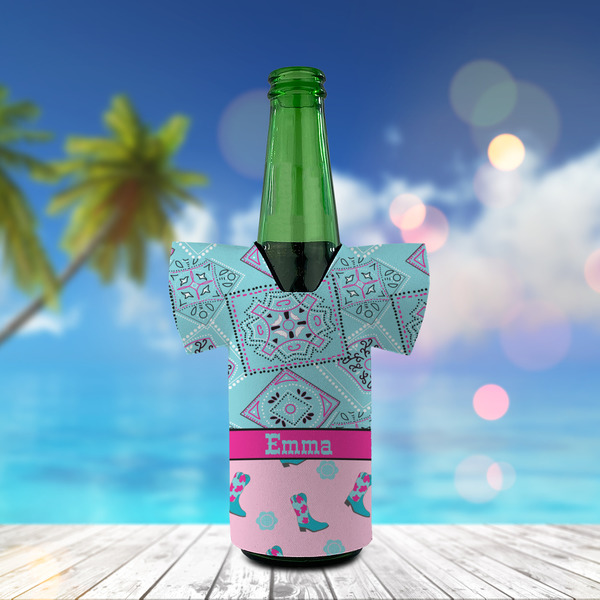 Cowgirl Jersey Bottle Cooler - LIFESTYLE