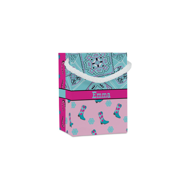 Custom Cowgirl Jewelry Gift Bags - Gloss (Personalized)