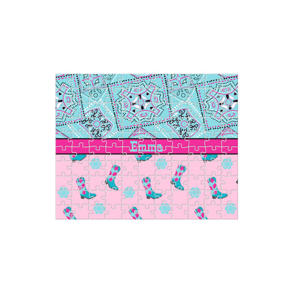 Custom Cowgirl 110 pc Jigsaw Puzzle (Personalized)