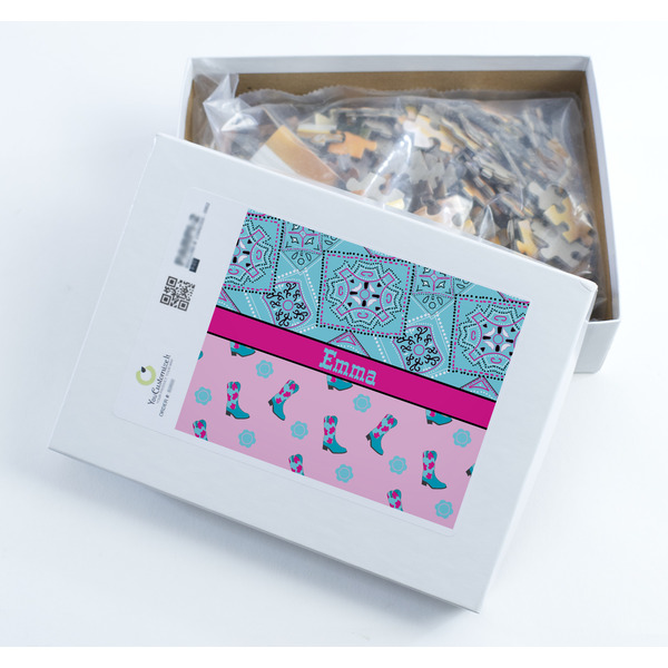 Cowgirl Jigsaw Puzzle 252 Piece - Box