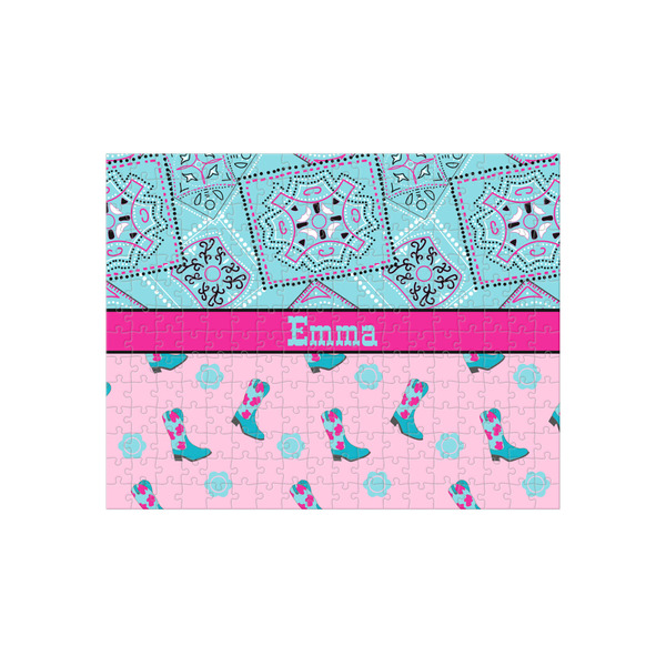 Custom Cowgirl 252 pc Jigsaw Puzzle (Personalized)