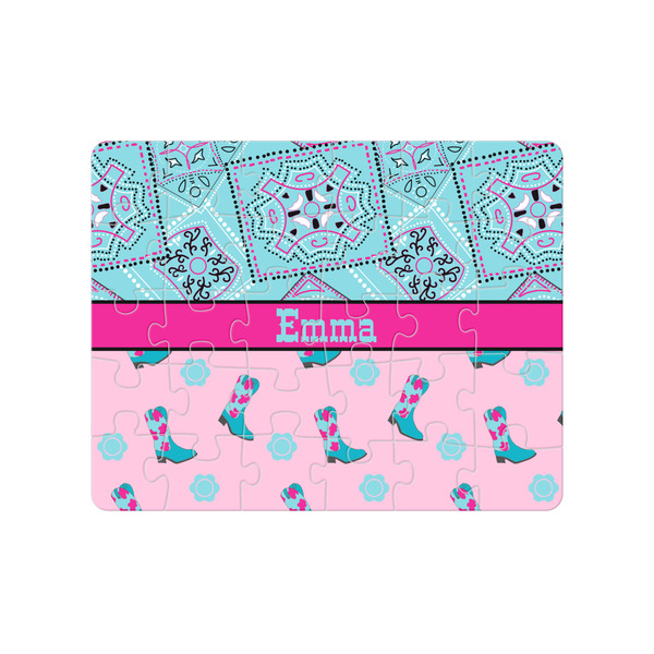 Custom Cowgirl 30 pc Jigsaw Puzzle (Personalized)