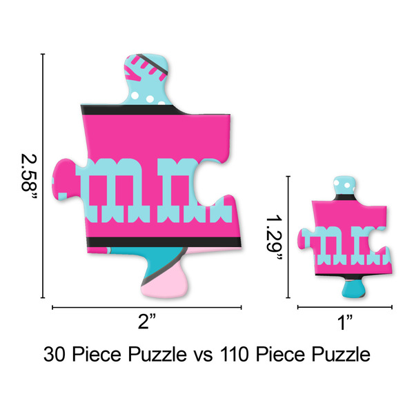 Cowgirl Jigsaw Puzzle - Piece Comparison