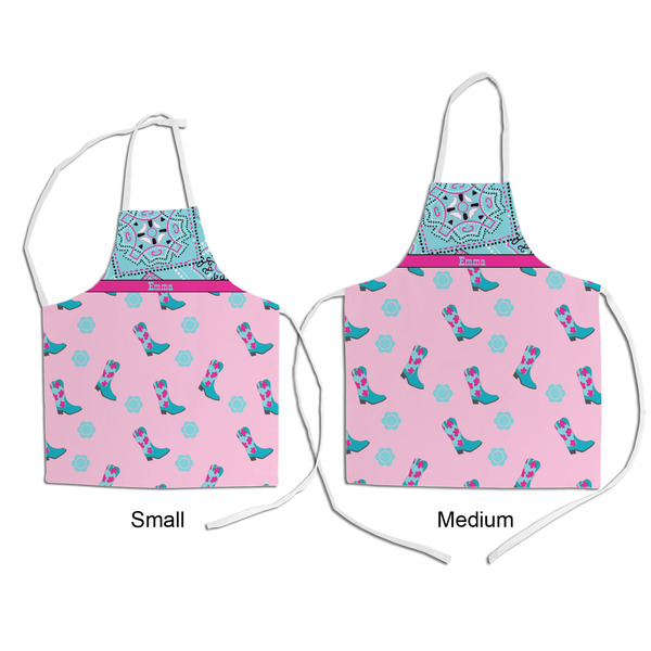 Cowgirl Kid's Aprons - Comparison