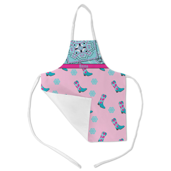 Cowgirl Kid's Aprons - Medium - Main (med/lrg)