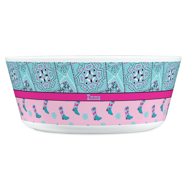 Cowgirl Kids Bowls - FRONT
