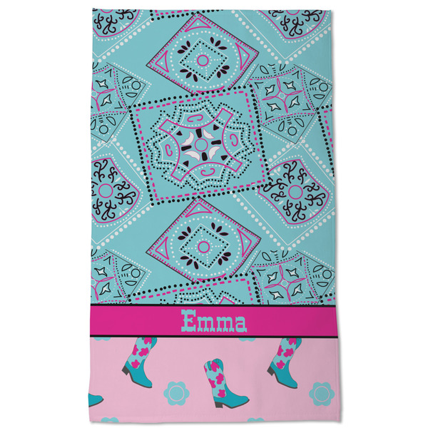 Cowgirl Kitchen Towel - Poly Cotton - Full Front