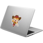 Cowgirl Laptop Decal