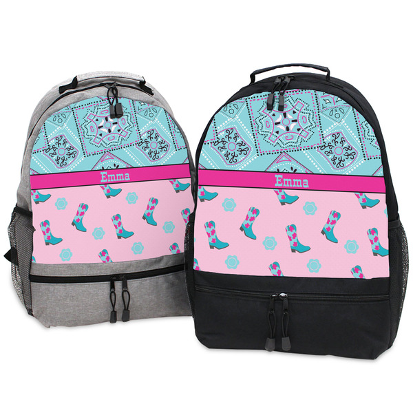 Cowgirl Large Backpacks - Both