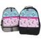 Cowgirl Large Backpacks - Both