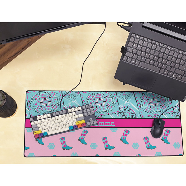 Cowgirl Large Gaming Mats - LIFESTYLE