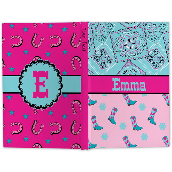 Cowgirl Large Hard Cover Journal - Apvl