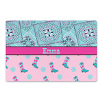 Cowgirl Large Rectangle Car Magnet (Personalized)