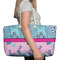 Cowgirl Large Rope Tote Bag - In Context View