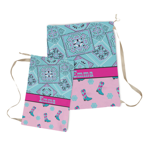 Cowgirl Laundry Bag - Both Bags