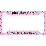 Cowgirl License Plate Frame - Style A (Personalized)