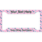 Cowgirl License Plate Frame (Personalized)