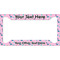 Cowgirl License Plate Frame - Style A