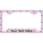 Cowgirl License Plate Frame - Style C (Personalized)