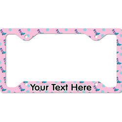 Cowgirl License Plate Frame - Style C (Personalized)