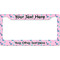 Cowgirl License Plate Frame Wide