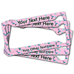 Cowgirl License Plate Frame (Personalized)