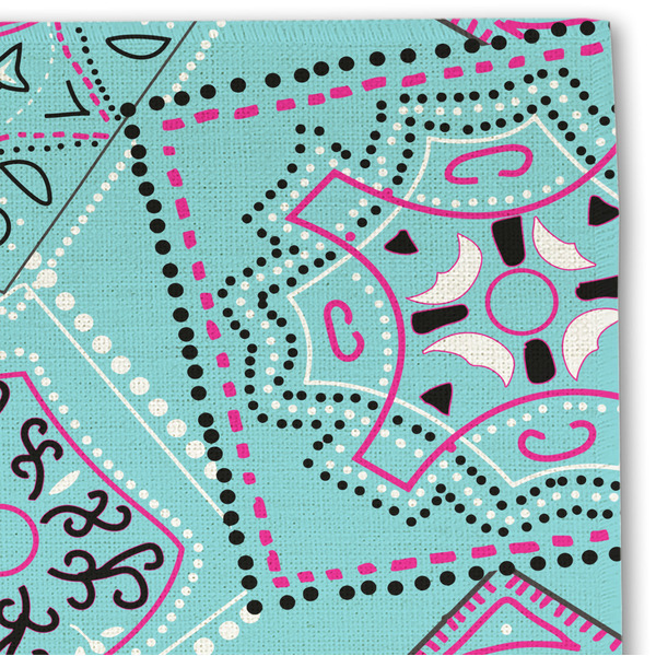 Cowgirl Linen Placemat - DETAIL