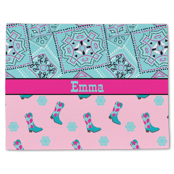 Cowgirl Linen Placemat - Front